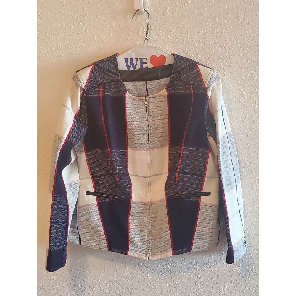 Sz L Womens Business Skirt Suit